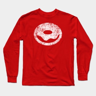 Cute Donut - Distressed Long Sleeve T-Shirt